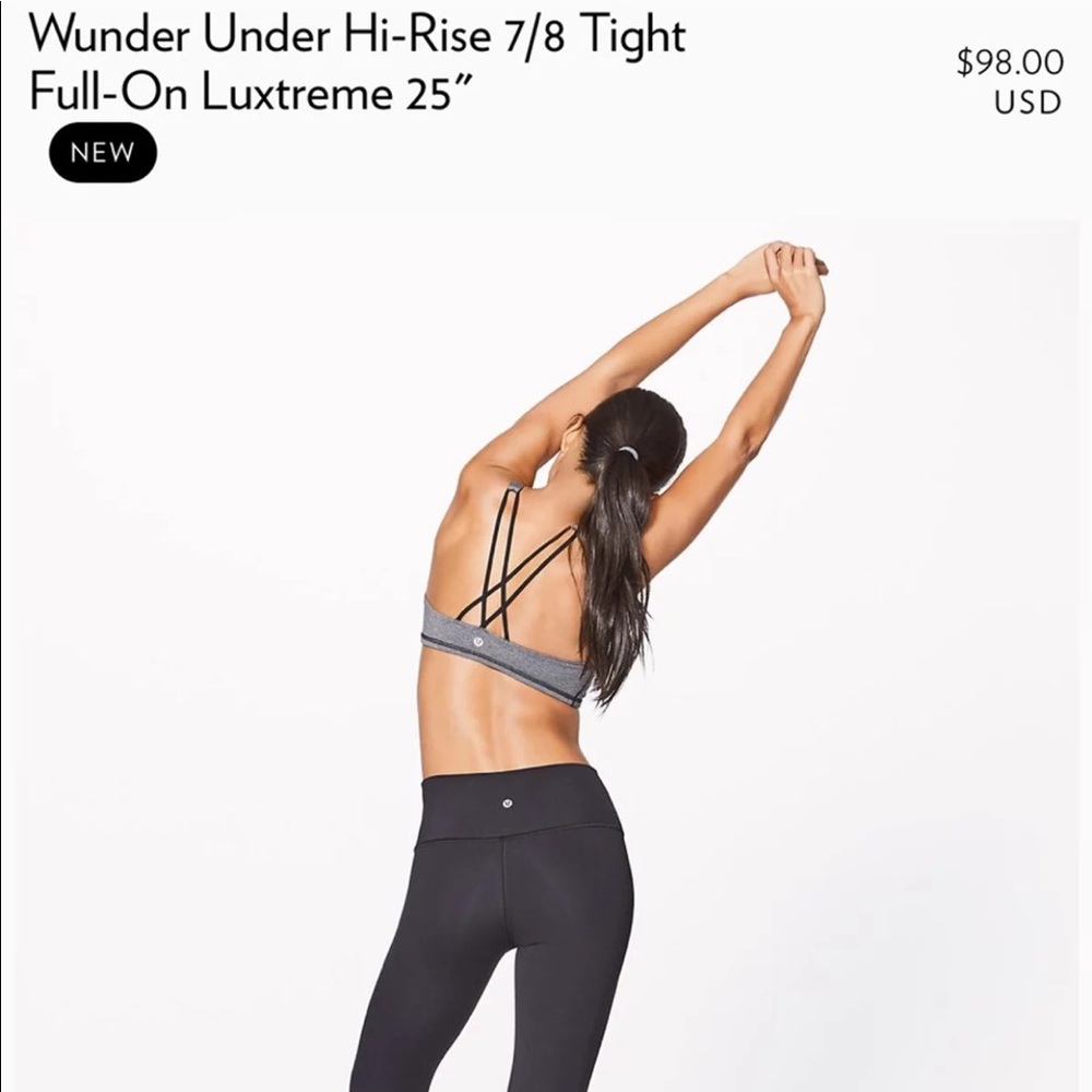 Lululemon Wunder Under High Rise 7/8
